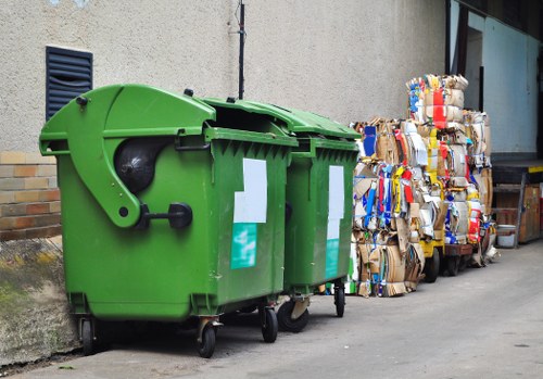 Biomedical waste disposal procedures in a local facility