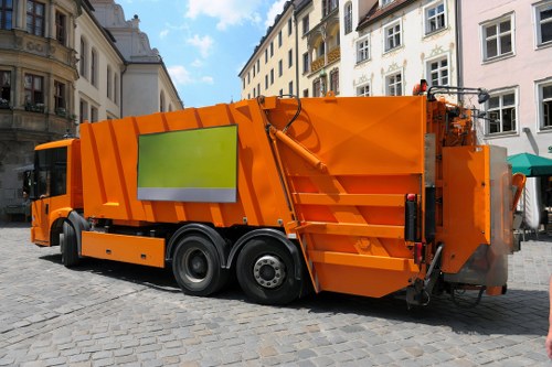 Illustration of accessible online booking for local skip hire